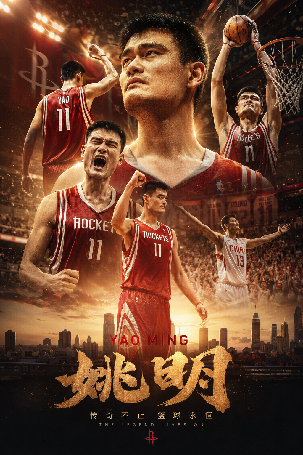 篮球明星模板效果图